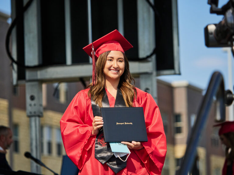 Davenport University stages second drivethrough commencement to honor