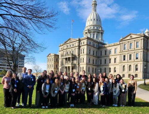 Davenport University OT students lobby lawmakers to increase access