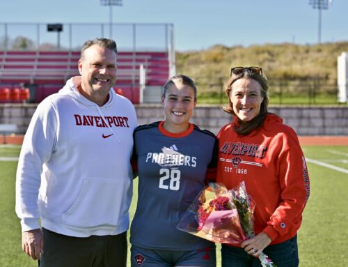 Davenport marketing student to join Detroit Lions